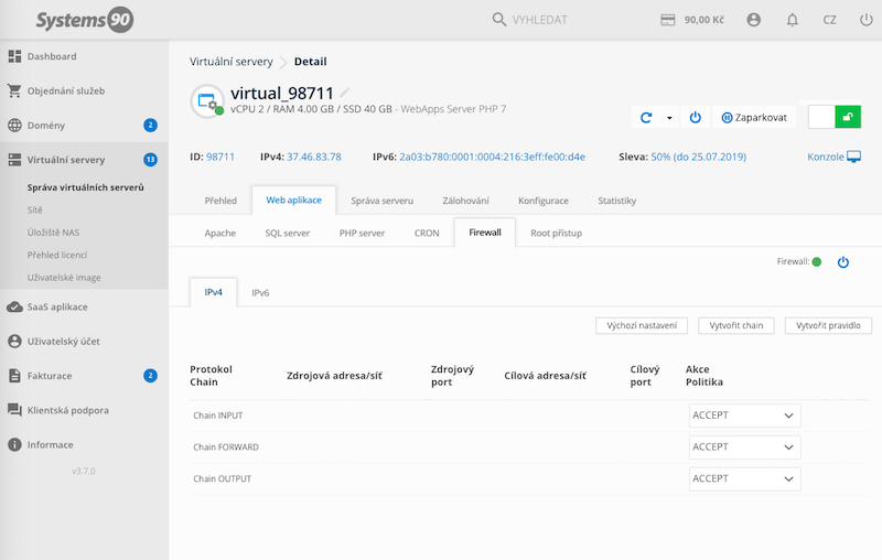 Webapps - Firewall